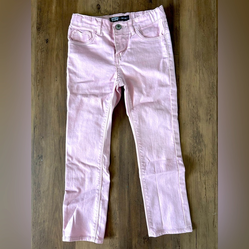 Levi's Soft Pink Denim Pants
